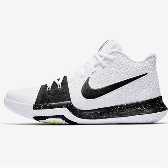 kyrie irving black and white